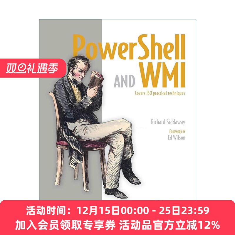 英文原版 PowerShell and WMI PowerShell与WMI 编程入门 英文版 进口英语原版书籍