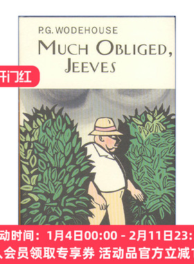 万能管家吉夫斯系列  英文原版 Much Obliged Jeeves 谢谢 吉夫斯 Everyman精装收藏版 英文版 进口英语原版书籍
