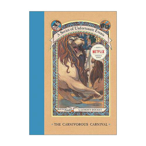英文原版 A Series of Unfortunate Events #9 The Carnivorous Carnival 波特莱尔大冒险卷9 精装 英文版 进口英语原版书籍