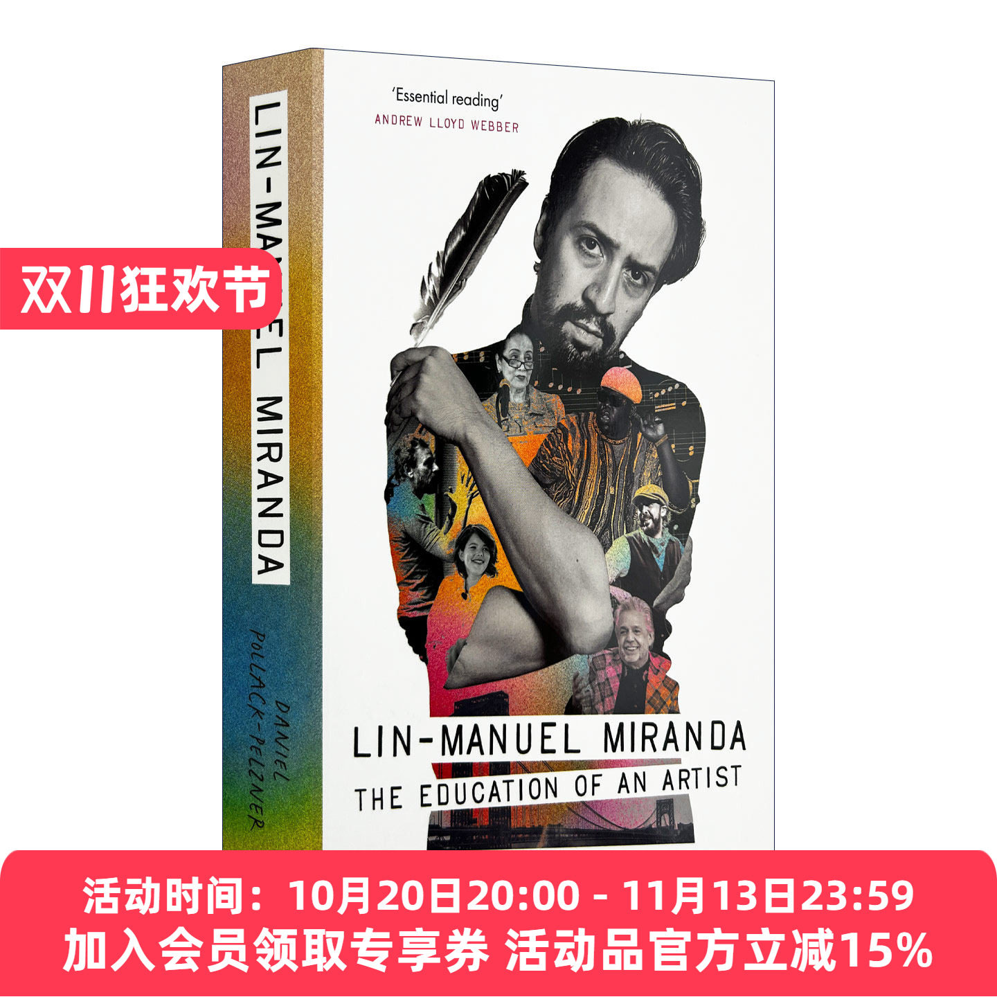 英文原版 Lin-Manuel Miranda 林-曼努尔·米兰达传记 汉密尔顿作者 音乐剧文化 百老汇与流行文化 英文版 进口英语原版书籍