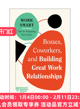 英文原版 Bosses  Coworkers  and Building Great Work Relationships 老板 同事和建立良好的工作关系 英文版 进口英语原版书籍