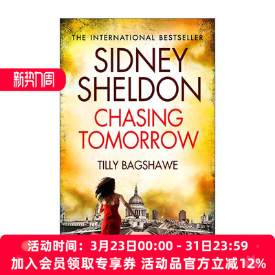 英文原版 Sidney Sheldon's Chasing Tomorrow 西德尼·谢尔顿 追逐明日 英文版 进口英语原版书籍