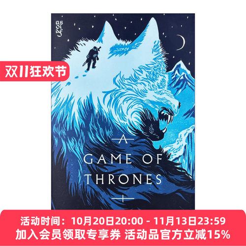 英文原版 A Game of Thrones A Song of Ice and Fire Book 1 冰与火之歌1 权力的游戏 英文版 进口英语原版书籍