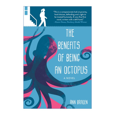 英文原版 The Benefits of Being an Octopus 成为一只章鱼的好处 青少年社会主题小说 英文版 进口英语原版书籍