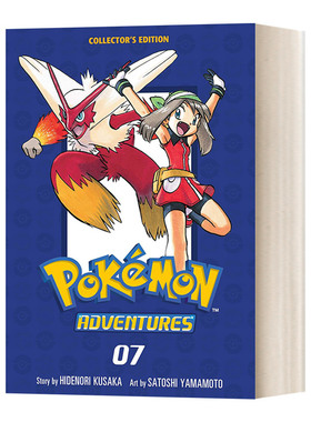 华研原版 英文原版 Pokémon Adventures Collector's Edition, Vol. 7 皮卡丘大冒险7 英文版 进口英语原版书籍