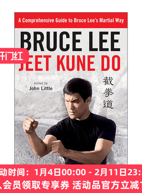英文原版 Bruce Lee Jeet Kune Do 李小龙截拳道 武道综合指南 英文版 进口英语原版书籍