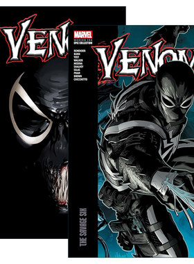 英文原版 Venom Modern Era Epic Collection 毒液现代史诗珍藏集2册 漫威漫画 Dan Slott 英文版 进口英语原版书籍