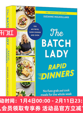 英文原版 The Batch Lady Rapid Dinners 快手菜食谱 30分钟即享美味 精装 英文版 进口英语原版书籍