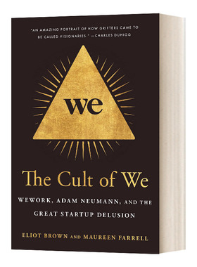 泡沫边界 精装 英文原版 The Cult of We  亚当·诺依曼与WeWork帝国 纪实类商业传记 艾略特·布朗 英文版 进口英语原版书籍