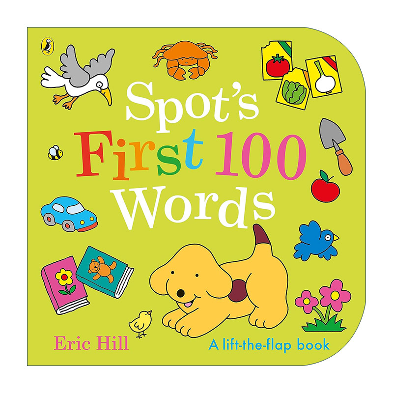 英文原版 Spot's First 100 Words 小玻的一百个单词 儿童英语启蒙纸板书 英文版 进口英语原版书籍