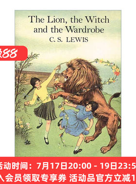 英文原版 纳尼亚传奇2 狮子女巫和衣橱 The Lion The Witch And The Wardrobe 经典封面 英文版 进口英语原版书籍