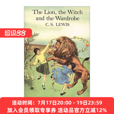 英文原版 纳尼亚传奇2 狮子女巫和衣橱 The Lion The Witch And The Wardrobe 经典封面 英文版 进口英语原版书籍