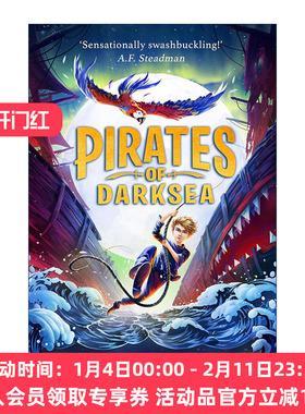 英文原版 Pirates of Darksea 暗海海盗 风暴守护者三部曲作者Catherine Doyle 儿童冒险小说 英文版 进口英语原版书籍
