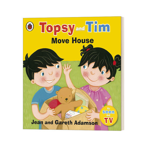 英文原版 Topsy and Tim Move House 托普西和蒂姆生活体验系列 搬家 英文版 进口英语原版书籍