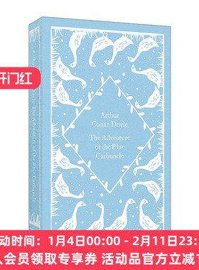 英文原版 The Adventure of the Blue Carbuncle 企鹅小布纹经典系列 福尔摩斯探案之蓝宝石案 柯南道尔 精装 英文版 进口英语书籍