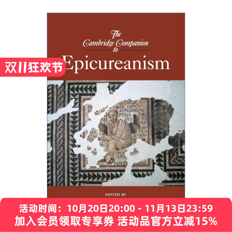 剑桥伊壁鸠鲁学说研究指南 英文原版 The Cambridge Companion to Epicureanism 剑桥哲学指南系列 英文版 进口英语原版书籍