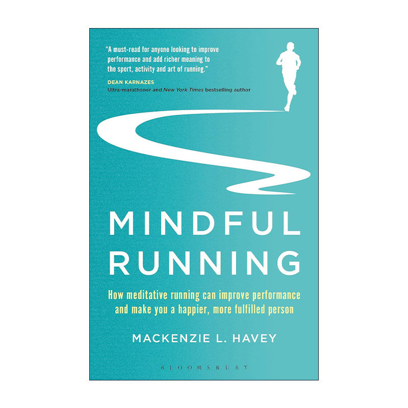 英文原版 Mindful Running 正念跑步 冥想型跑步如何令你获得快乐人生 英文版 进口英语原版书籍
