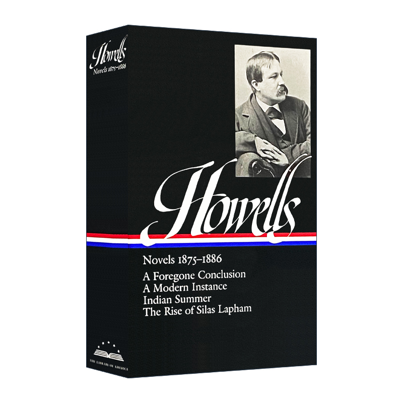 威廉 英文原版小说 William Dean Howells Novels 1875-1886 LOA #8 威廉·迪恩·豪威尔斯 小说 精装 英文版 进口英语原版书籍