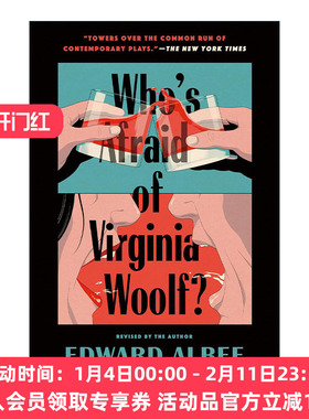 英文原版 Who's Afraid of Virginia Woolf 谁害怕弗吉尼亚?伍尔夫 修订版 戏剧 普利策奖得主Edward Albee爱德华·阿尔比 英文版