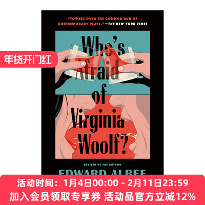 英文原版 Who's Afraid of Virginia Woolf 谁害怕弗吉尼亚?伍尔夫 修订版 戏剧 普利策奖得主Edward Albee爱德华·阿尔比 英文版