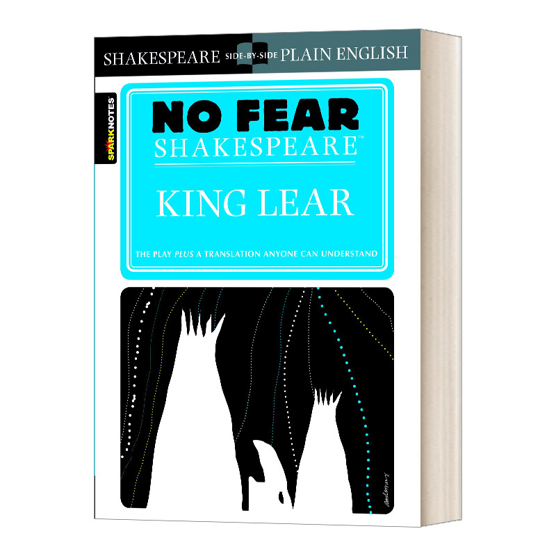 英文原版 King Lear No Fear Shakespeare 无惧莎士比亚 李尔王 别怕莎士比亚 英文版 进口英语原版书籍