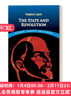 英文原版 The State and Revolution 列宁 国家与革命 Dover Thrift Editions 英文版 进口英语原版书籍