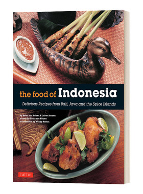 英文原版 Food of Indonesia 印度尼西亚美食 79道印尼菜烹饪餐单 英文版 进口英语原版书籍