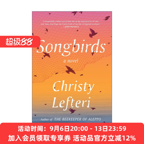 英文原版 Songbirds 鸣禽 阿勒颇养蜂人作者Christy Lefteri 英文版 进口英语原版书籍