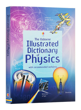 物理学插图词典 英文原版 Illustrated Dictionary of Physics Usborne尤斯伯恩 英文版字典 进口原版英语书籍