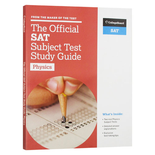 SAT官方科目学习指南 物理学 英文原版 The Official SAT Subject Test in Physics Study Guide 原版英语考试书 College Board