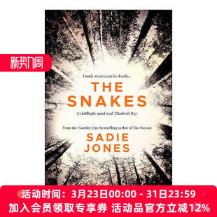 畅销家庭小说 书籍 Snakes 进口英语原版 英文版 华盛顿邮报荐书 Jones萨迪·琼斯 Sadie 群蛇乱舞 The 英文原版