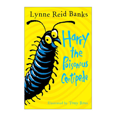 英文原版 Harry the Poisonous Centipede 毒蜈蚣哈利 魔柜小奇兵作者琳妮?里德?班克斯少儿读物 英文版 进口英语原版书籍