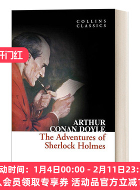 福尔摩斯历险记 英文原版 The Adventures of Sherlock Holmes 柯南道尔 柯林斯经典系列 旧版 Collins Classics 英文版 进口书籍