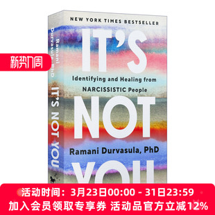 Not 英文版 临床心理学家 为什么爱会伤人作者Ramani 这不是你 You 精装 英文原版 自恋者 Durvasula新作 识别和治疗