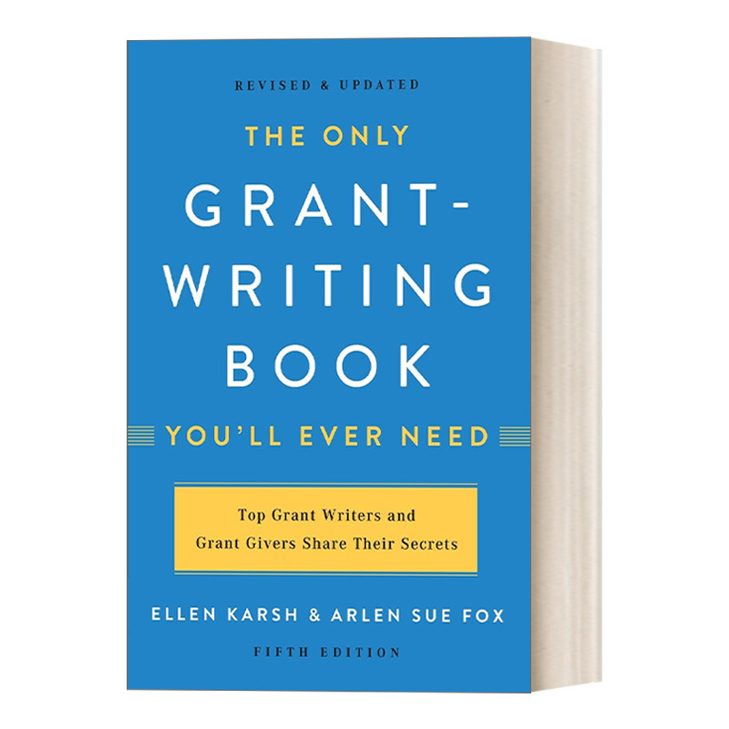 资助申请写作指南 英文原版 The Only Grant-Writing Book You'll Ever Need 英文版 进口英语原版书籍