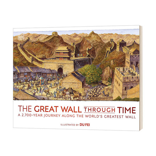 穿越时空的长城 英文原版绘本 The Great Wall Through Time 精装 英文版 进口英语原版书籍