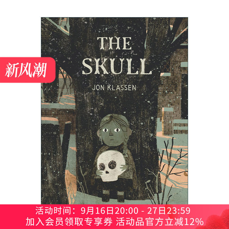 英文原版 The Skull 骷髅头 蒂罗尔民间传说 儿童艺术精装绘本 凯迪克大奖作家 Jon Klassen 英文版 进口英语原版书籍