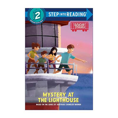 英文原版 Step into Reading 2 Mystery at the Lighthouse Boxcar Children Early Reader灯塔之谜 棚车少年系列进口英语原版书籍