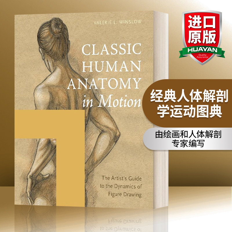 经典人体解剖学运动图典 英文原版 Classic Human Anatomy in Motion 关于运动如何改变人类形象的艺术理解 精装 进口英语原版书籍