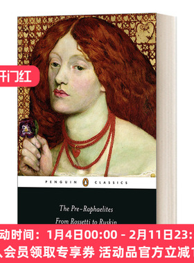 英文原版小说 The Pre-Raphaelites: From Rossetti to Ruskin 前拉斐尔派 从罗塞蒂到罗斯金 英文版 进口英语原版书籍