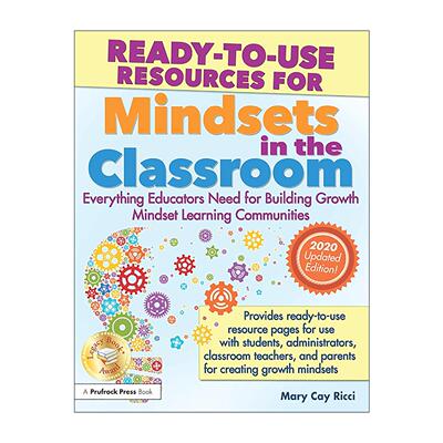 英文原版 Ready-to-Use Resources for Mindsets in the Classroom 可见的学习与思维教学 英文版 进口英语原版书籍