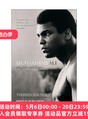 英文原版 Muhammad Ali His Life and Times 拳王阿里传记 英文版 进口英语原版书籍