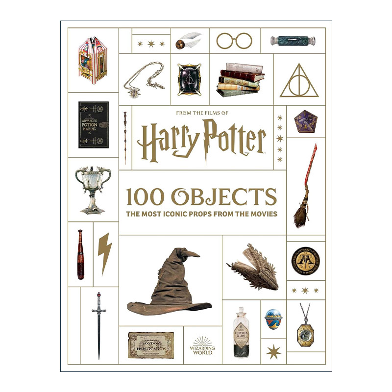 英文原版 From the Films of Harry Potter 100 Objects 哈利·波特电影里 100件具代表性的道具指南 精装 英文版进口英语原版书籍