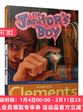 英文原版小说 The Janitor's Boy 看门的男孩 英文版 进口英语原版书籍