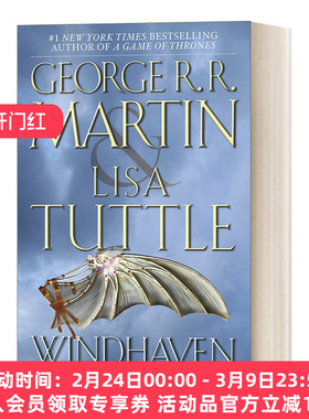 英文原版小说 Windhaven 风港 冰与火之歌作者George R. R. Martin 英文版 进口英语原版书籍