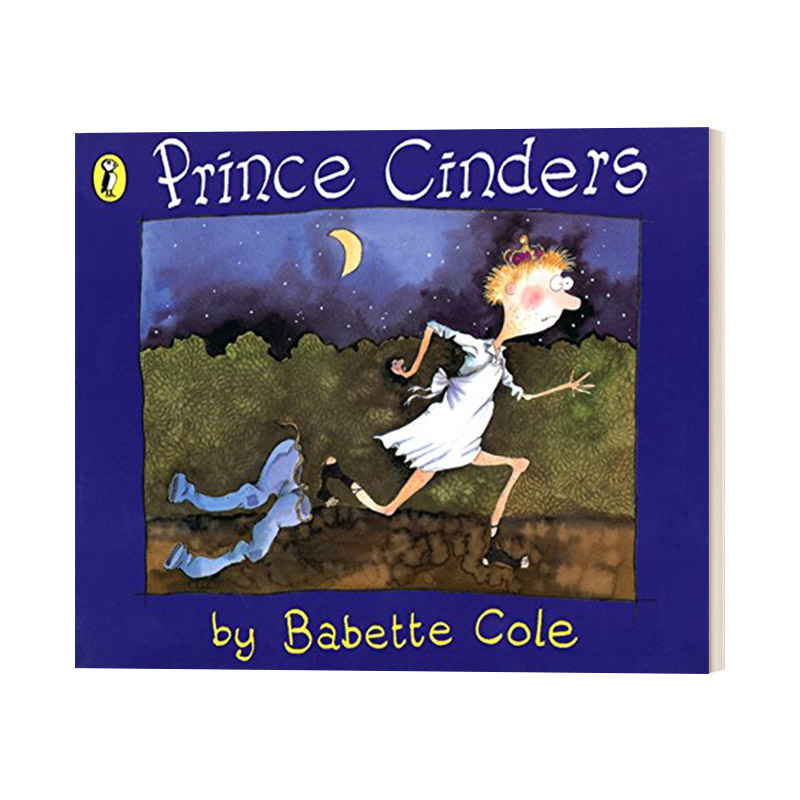 英文原版绘本 Prince Cinders 灰王子 芭贝·柯尔 格林纳威奖提名 男版灰姑娘的故事 英文版 进口英语原版书籍