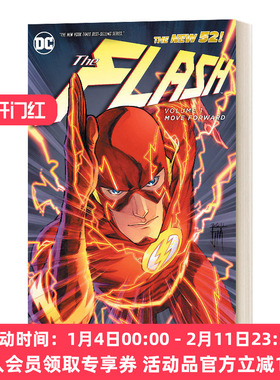 闪电侠第一卷 英文原版 The Flash Vol. 1 Move Forward (The New 52) 前进 英文版 进口英语原版书籍