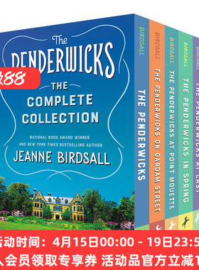 夏天的故事 5册盒装套装 英文原版 Penderwicks 美国国家图书奖 Jeanne Birdsall 英文版 进口英语原版书籍