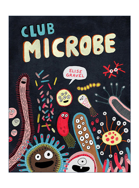 英文原版 Club Microbe 微生物俱乐部 儿童科普 精装 英文版 进口英语原版书籍