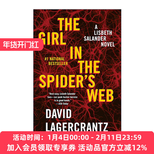 蜘蛛网中的女孩 英文原版 The Girl in the Spider's Web Millennium Series 04 千禧年系列4 David Lagercrantz 进口英语原版书籍